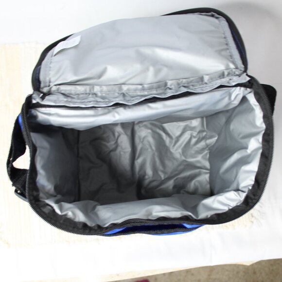 MILWAUKEE BREWERS MLB MILLER HIGH LIFE COLLAPSIBLE BLUE TOTE COOLER SGA - Picture 11 of 14